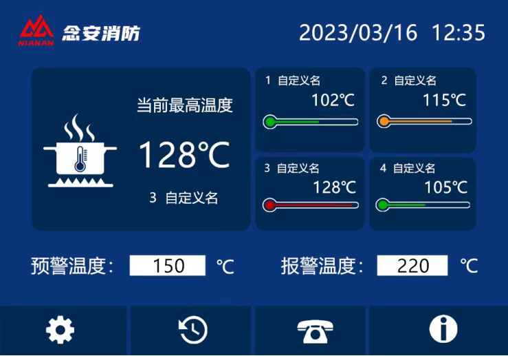 炒料鍋安裝高溫防過(guò)熱報(bào)警裝置的要求